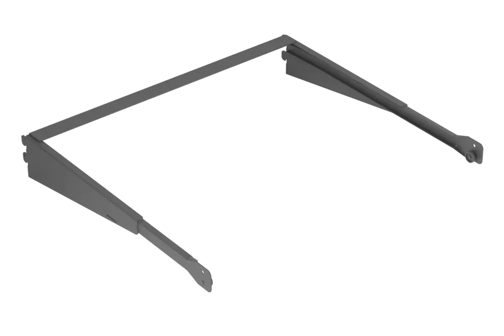 Roller Bracket 600, Dark Grey